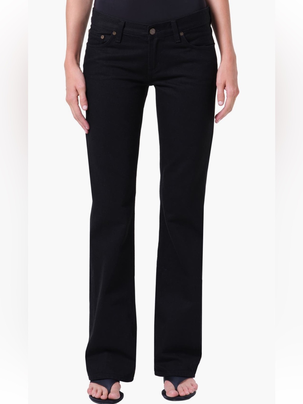 Agolde Black Boot Cut Jeans